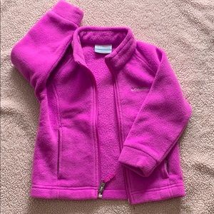 Columbia fleece zip up